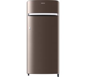 SAMSUNG 225 L Direct Cool Single Door 4 Star Refrigerator Luxe Brown, RR23B2G2XDX/HL image