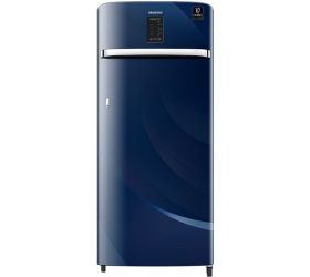 SAMSUNG 225 L Direct Cool Single Door 4 Star Refrigerator Rythmic Twirl Blue, RR23A2E3X4U/HL image