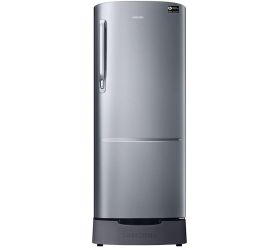 SAMSUNG 230 L Direct Cool Single Door 3 Star Refrigerator Elegant Inox, RR24A282YS8/NL image