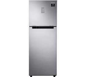 SAMSUNG 234 L Frost Free Double Door 3 Star Convertible Refrigerator Refined Inox, RT28A3723S9/HL image