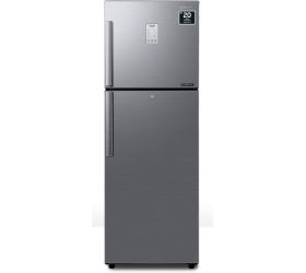 SAMSUNG 236 L Frost Free Double Door 2 Star Convertible Refrigerator Refined Inox, RT28C3922S9/HL image