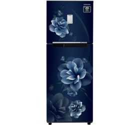 SAMSUNG 236 L Frost Free Double Door 2 Star Refrigerator with Digital Inverter Camellia Blue, RT28C3452CU/HL image