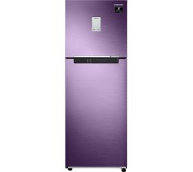 SAMSUNG 244 L Frost Free Double Door 2 Star Refrigerator Luxe Purple, RT28A3522RU/NL image