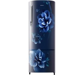 SAMSUNG 246 L Frost Free Single Door 3 Star Refrigerator Camellia Blue,  image