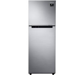 Samsung 251 L Frost Free Double Door 2 Star 2020 Refrigerator Elegant Inox, RT28T3082S8 image