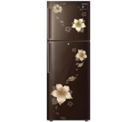 Samsung 253 L Frost Free Double Door 2 Star 2019 Refrigerator Star Flower Brown, RT28N3342D2-HL/RT28N3342D2-NL image