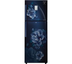 Samsung 253 L Frost Free Double Door 2 Star 2020 Convertible Refrigerator Camellia Blue, RT28T3932CU/HL image