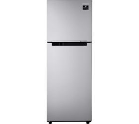 Samsung 253 L Frost Free Double Door 2 Star 2020 Refrigerator Elegant Inox Light DOI Metal , RT28T3042S8/NL image