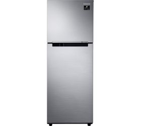 Samsung 253 L Frost Free Double Door 2 Star 2020 Refrigerator Elegant Inox, RT28T3042S8/NL image