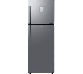 SAMSUNG 253 L Frost Free Double Door 2 Star Convertible Refrigerator REFINED INOX, RT28B3922S9/HL image