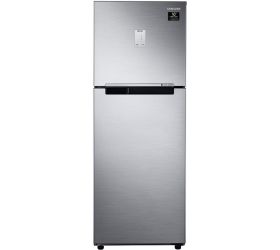 SAMSUNG 253 L Frost Free Double Door 3 Star Refrigerator Elegant Inox, RT28A3453S8/HL image