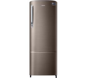 SAMSUNG 255 L Direct Cool Single Door 3 Star Refrigerator Luxe Brown, RR26T373YDX/HL image