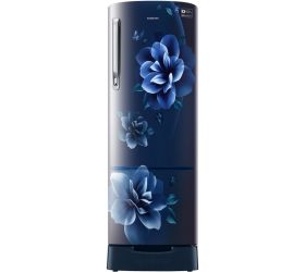 SAMSUNG 255 L Direct Cool Single Door 3 Star Refrigerator with Base Drawer Camellia Blue, RR26A389YCU/HL image