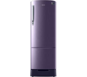 SAMSUNG 255 L Direct Cool Single Door 3 Star Refrigerator with Base Drawer Pebble Blue, RR26T389YUT/HL image