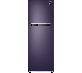 Samsung 272 L Frost Free Double Door 2 Star 2020 Refrigerator Pebble Blue, RT30T3082UT/HL image