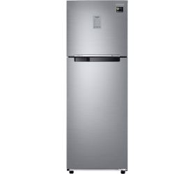 Samsung 275 L Frost Free Double Door 3 Star 2020 Convertible Refrigerator Refined Inox, RT30T3743S9/HL image