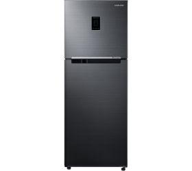 SAMSUNG 301 L Frost Free Double Door 1 Star Refrigerator Black DOI, RT34C4521B1/HL image