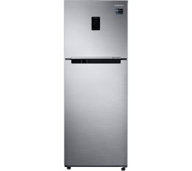 SAMSUNG 301 L Frost Free Double Door 2 Star Convertible Refrigerator Elegant Inox, RT34C4522S8/HL image