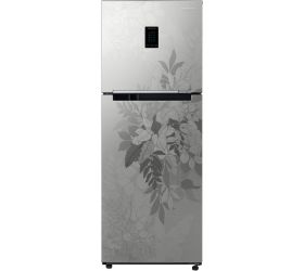 SAMSUNG 301 L Frost Free Double Door 2 Star Refrigerator Bouquet Silver, RT34C4522QB/HL image
