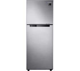 Samsung 321 L Frost Free Double Door 3 Star 2019 Refrigerator Elegant Inox, RT34M3053S8/HL image