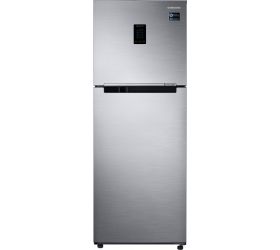 Samsung 324 L Frost Free Double Door 2 Star 2020 Convertible Refrigerator Elegant Inox, RT34M5538S8/HL image