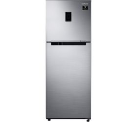 Samsung 324 L Frost Free Double Door 2 Star 2020 Convertible Refrigerator Refined Inox, RT34T4542S9/HL image