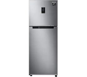SAMSUNG 336 L Direct Cool Double Door 3 Star Refrigerator Refined Inox Matt DOI Metal , RT37A4643S9/HL image
