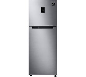SAMSUNG 336 l Frost Free Double Door 2 Star Refrigerator Refined Inox, RT37A4632S9/HL image