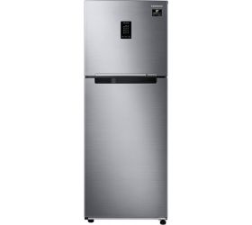 SAMSUNG 336 L Frost Free Double Door 3 Star Refrigerator Elegant Inox Light Doi Metal , RT37A4633S8/HL image