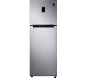 Samsung 345 L Frost Free Double Door 3 Star 2019 Convertible Refrigerator EZ CLEAN STAINLESS, RT37M5538SL/HL image