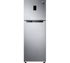 SAMSUNG 345 L Frost Free Double Door 3 Star Convertible Refrigerator Elegant Inox, RT37M5518S8/HL image