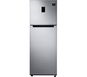 SAMSUNG 345 L Frost Free Double Door 3 Star Refrigerator Elegant Inox, RT37T4533S8/HL image