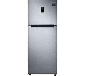 SAMSUNG 386 L Frost Free Double Door 3 Star Convertible Refrigerator Ez Clean Steel, RT39A5C3ESL/TL image