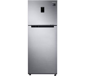 SAMSUNG 390 L Frost Free Double Door 3 Star Convertible Refrigerator Silver, RT39T551ES8/TL image