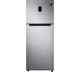Samsung 394 L Frost Free Double Door 2 Star 2019 Refrigerator Elegant Inox / Pet, RT39M5538S8/TL image