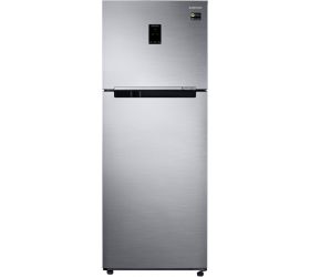 SAMSUNG 415 L Frost Free Double Door 3 Star Convertible Refrigerator Elegant Inox, RT42B553ES8/TL image