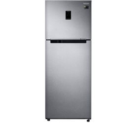 SAMSUNG 415 L Frost Free Double Door 3 Star Convertible Refrigerator Real Stainless Look, RT42M553ESL-TL image