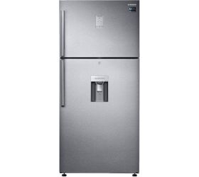 SAMSUNG 523 L Frost Free Double Door 2 Star Convertible Refrigerator Real Stainless, RT54B6558SL image