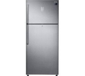 Samsung 551 L Frost Free Double Door 2 Star 2019 Refrigerator Easy Clean Steel, RT56K6378SL image