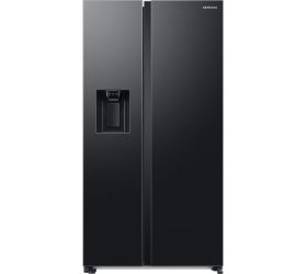 SAMSUNG 633 L Direct Cool Side by Side 3 Star Refrigerator Black DOI, RS78CG8543B1HL image