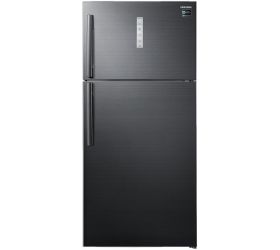 SAMSUNG 670 L Frost Free Double Door 2 Star Convertible Refrigerator Black Inox, RT65B7058BS image
