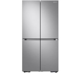 SAMSUNG 705 L Frost Free French Door Bottom Mount Refrigerator Real Stainless, RF70A90T0SL/TL image