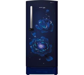 Voltas Beko 195 L Direct Cool Single Door 4 Star Refrigerator with Base Drawer Fairy Flower Blue, RDC215BFBEXB/BASG image