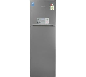 Voltas Beko 270 L Frost Free Double Door Top Mount 2 Star 2020 Refrigerator Silver, RFF293I image