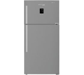 Voltas Beko 610 L Frost Free Double Door 3 Star Refrigerator Silver, RFF633IF image