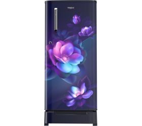 Whirlpool 184 L Direct Cool Single Door 2 Star Refrigerator with Base Drawer Sapphire, 205 WDE ROY 2S SAPPHIRE BLOOM-Z image