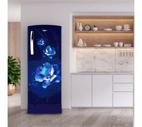 Whirlpool 200 L Direct Cool Single Door 3 Star Refrigerator with Base Drawer SAPPHIRE FLUME, 215 IMPRO ROY 3S image