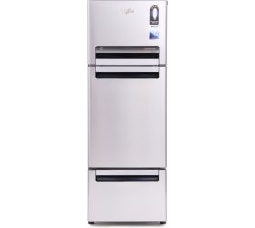 Whirlpool 240 L Frost Free Triple Door 2020 Refrigerator Alpha Steel, FP 263D PROTTON ROY ALPHA STEEL N image