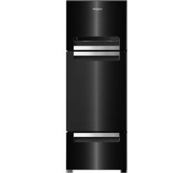 Whirlpool 260 L Frost Free Triple Door Refrigerator Grey, FP 283D PROTTON ROY STEEL ONYX N image