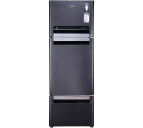 Whirlpool 300 L Frost Free Triple Door Refrigerator Steel Onyx, FP 313D PROTTON ROY STEEL ONYX N image
